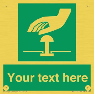 Custom Safe condition: Emergency stop button